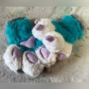 Fursuit handpaws and tail
